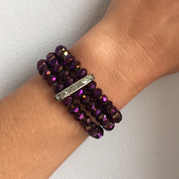 Jewelry - Purple Statement bracelet!